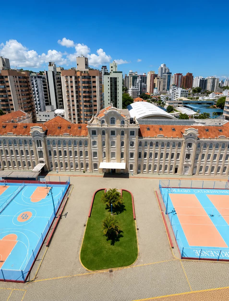 Colégio Catarinense, no Centro de Florianópolis