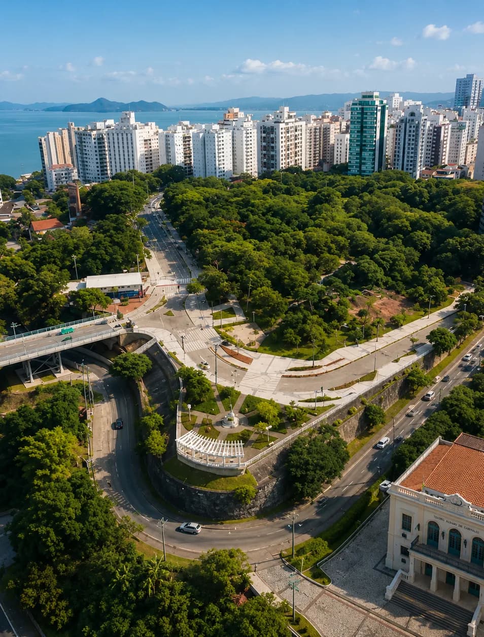 Parque da Luz, no Centro de Florianópolis