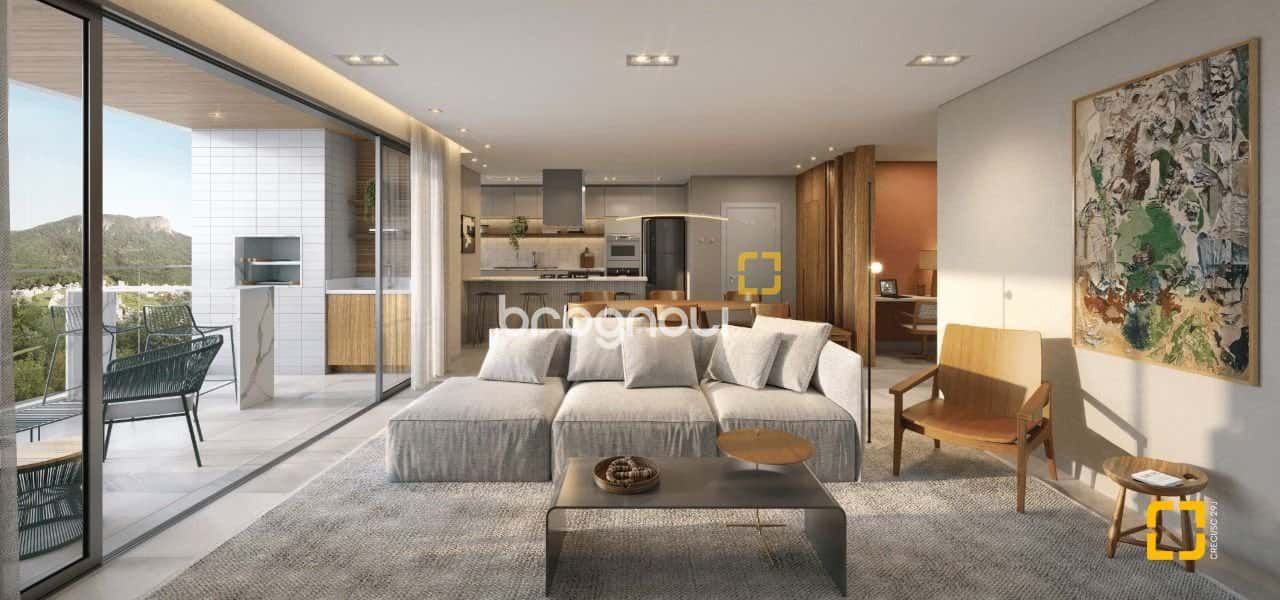 Apartamento à venda com 3 suítes no bairro Pedra Branca em Palhoça-SC. — foto principal
