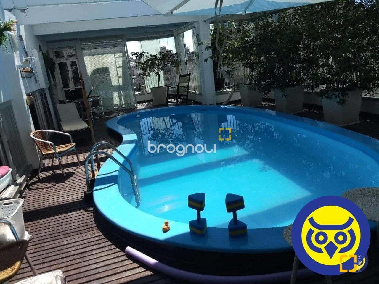 Cobertura duplex - centro - com piscina aquecida. — foto principal