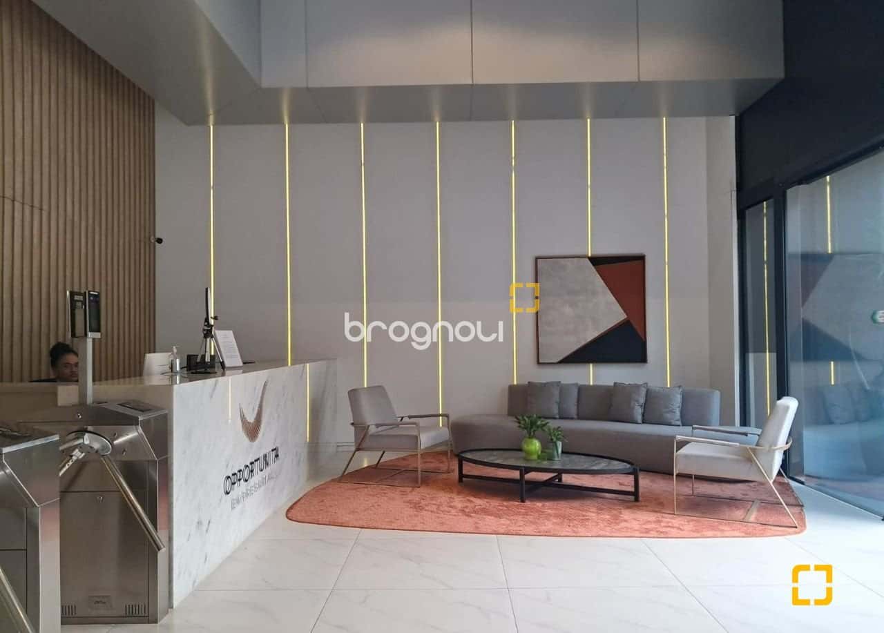 Brognoli Vende: Sala comercial com uma área privativa de 38,35 m² oferece 1 lavabo e 1 vaga de gara — foto principal
