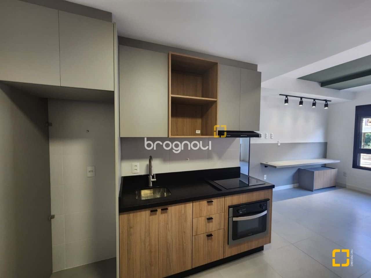 Apartamento Studio semi mobiliado ao lado do Pátio MIlano — foto principal