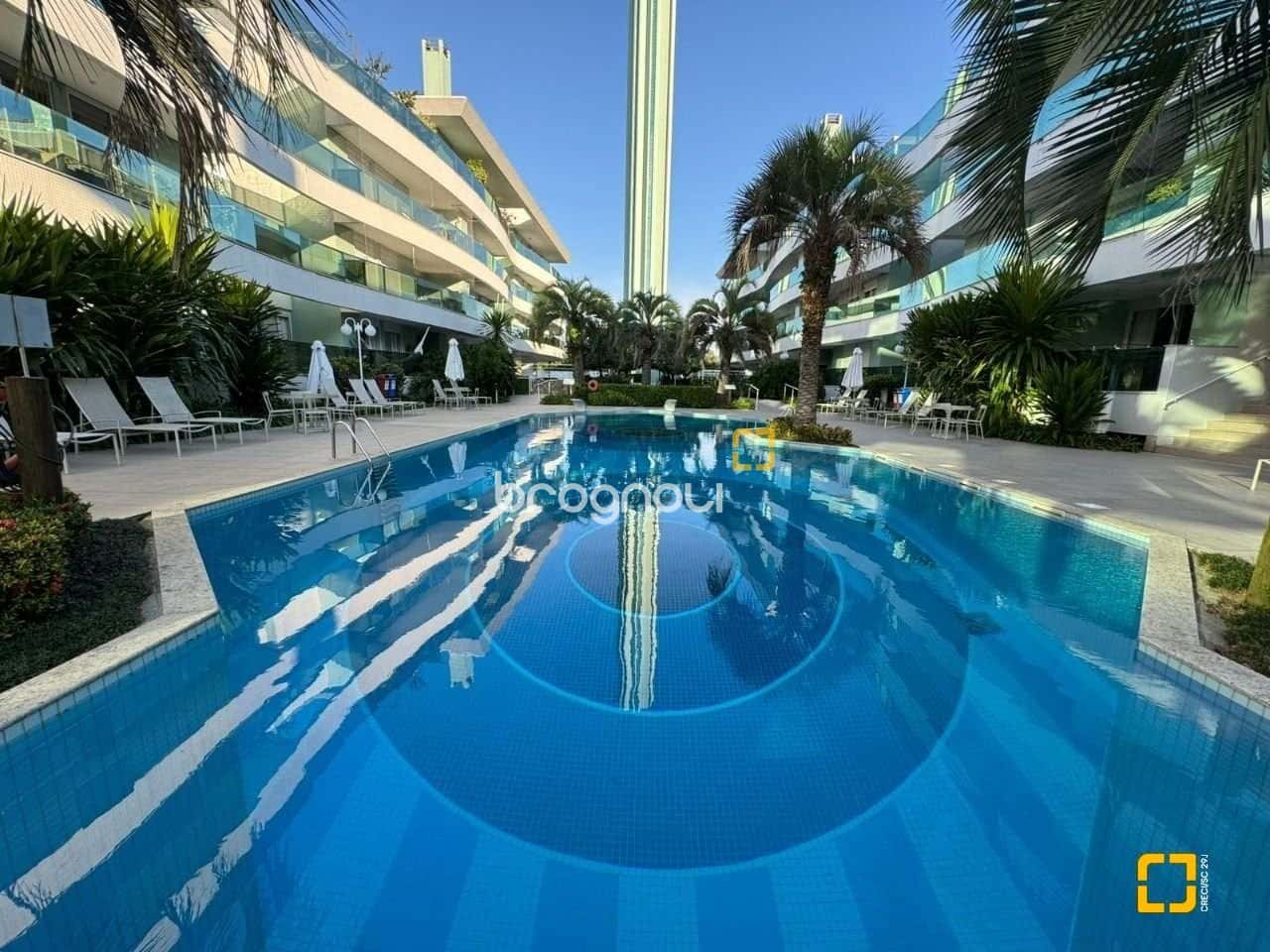 Apartamento no Água Viva Residence em Canasvieiras - Condominio pé na areia — foto principal
