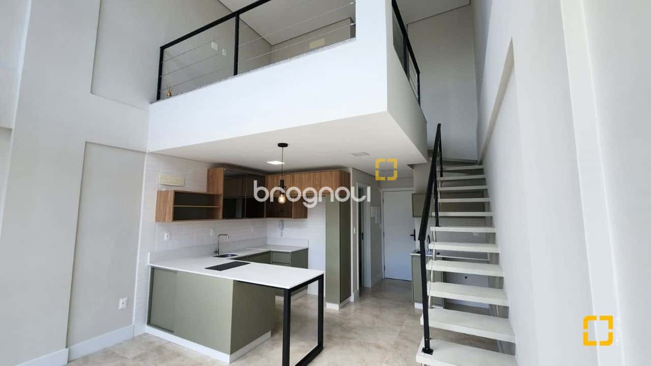 Apartamento loft em Cacupé com vista para o mar — foto principal