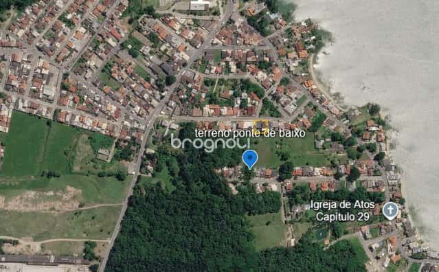 Terreno residencial com vista mar na Ponta de Baixo — foto principal