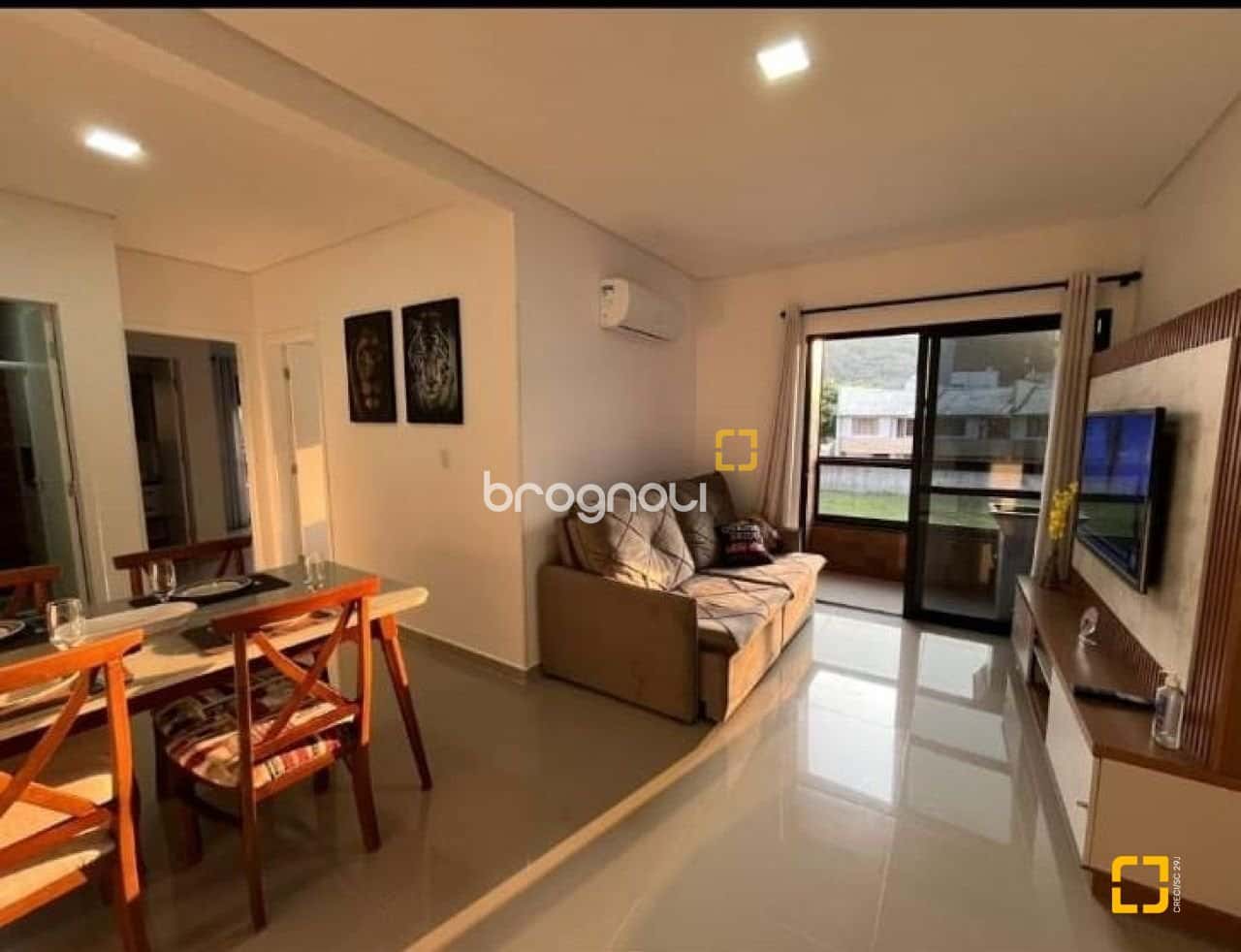 apartamento 2 dormitóris, 1 suite, região das gaivotas — foto principal
