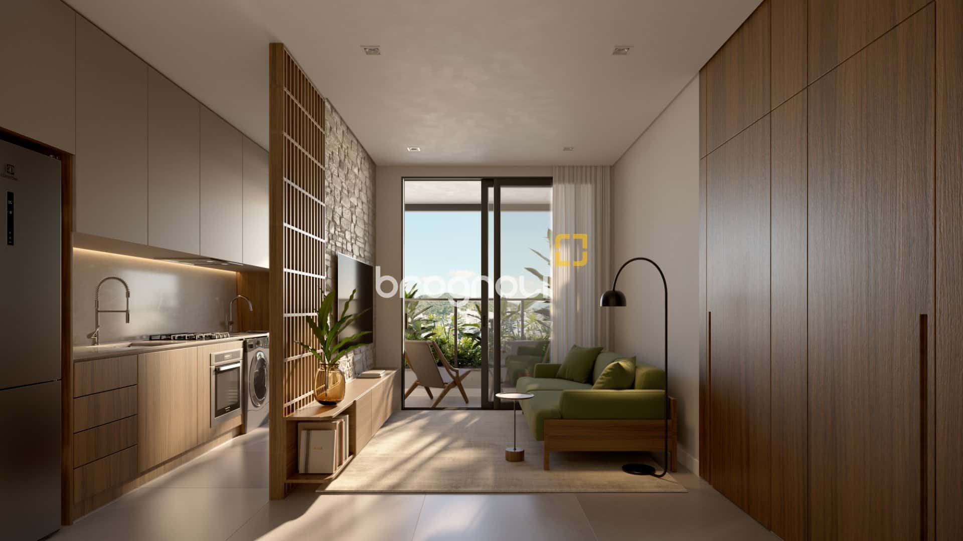 Apartamento 1 dormitorio em Jurerê — foto principal