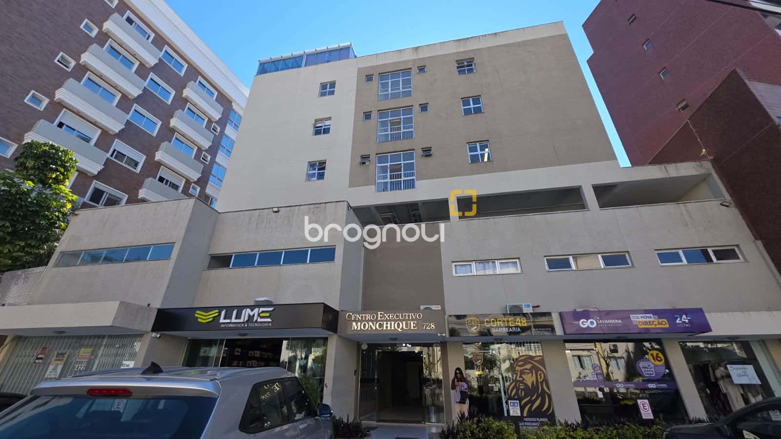 Sala comercial na Trindade na Lauro Linhares com garagem — foto principal