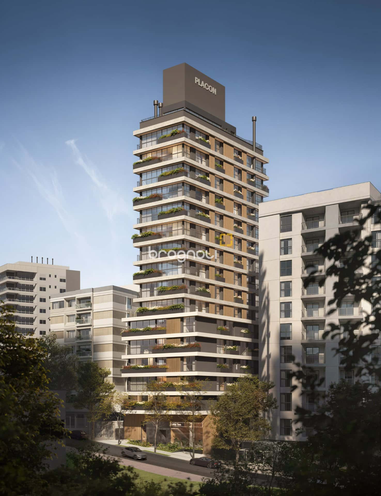 Lançamento, apartamento de 2 ou 3 suítes no Centro de Florianópolis