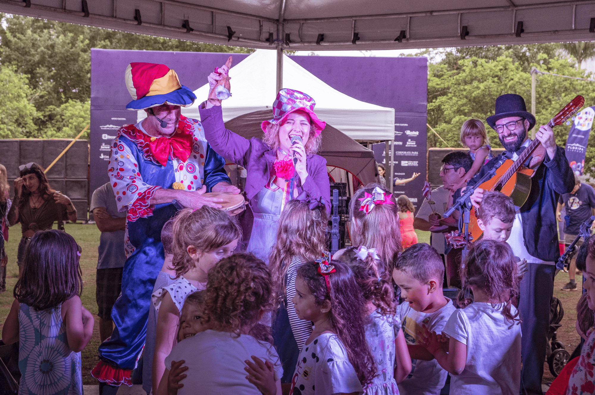 Confira como foi o Festival Hoje é Dia de Jazz Bebê no Parque da Luz e a edição na Eletrosul