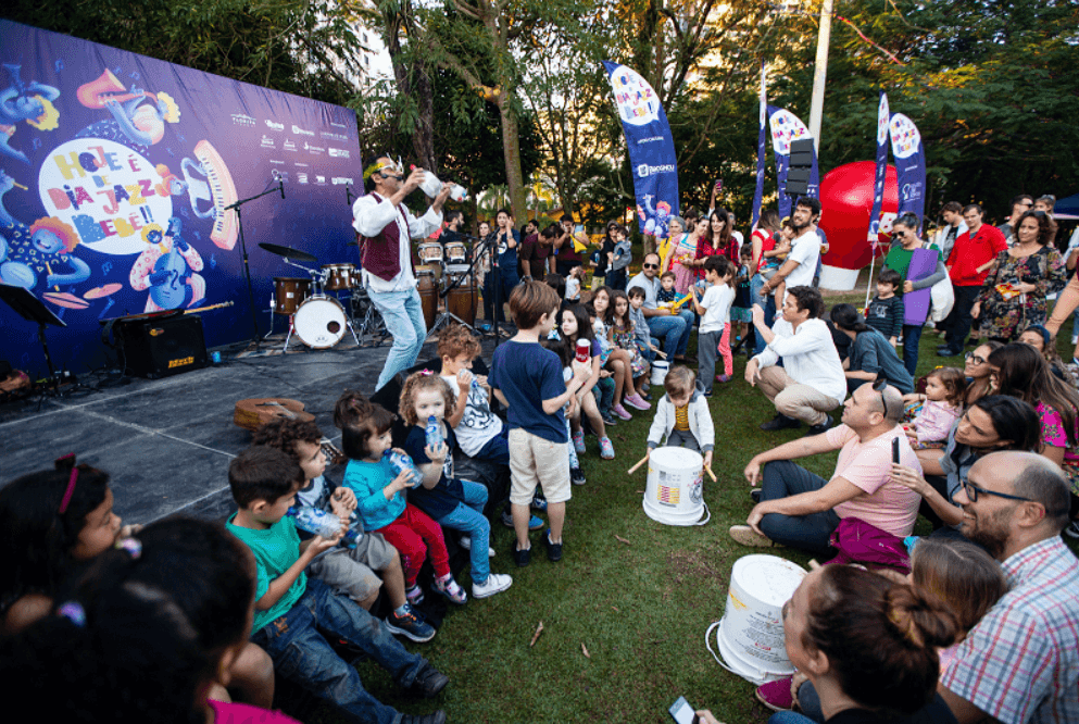 Parque da Luz recebe segunda edição do “Hoje é Dia de Jazz Bebê”