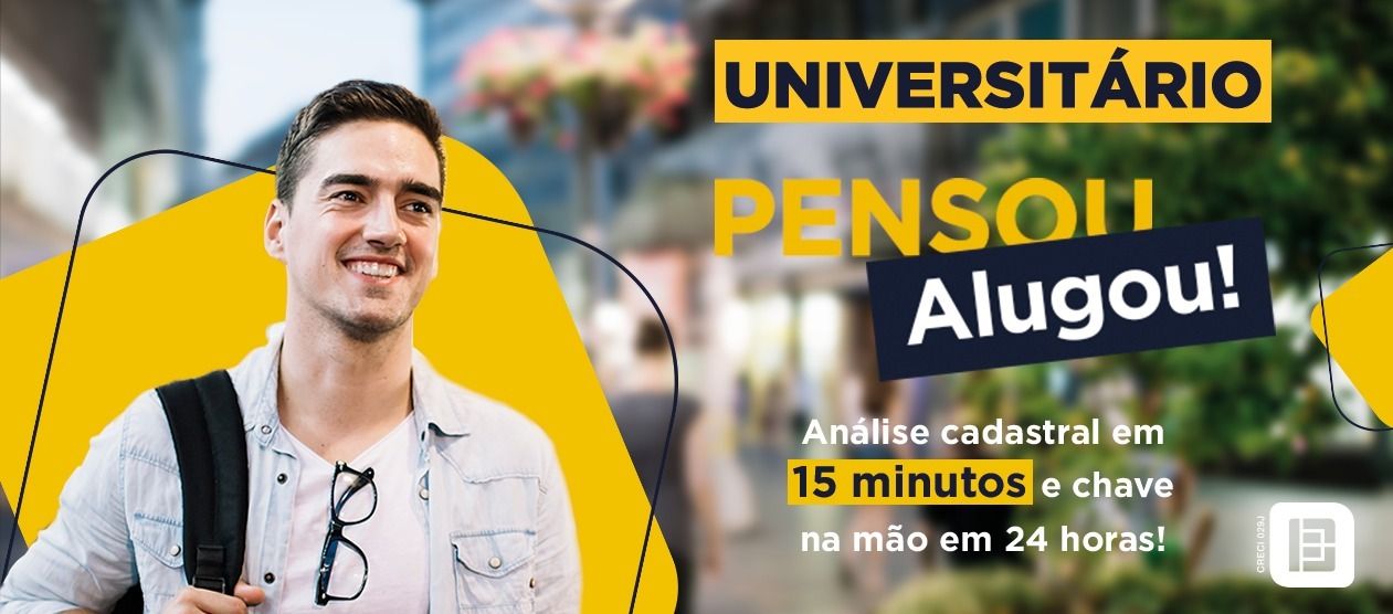 Estudante: Pensou, Alugou!