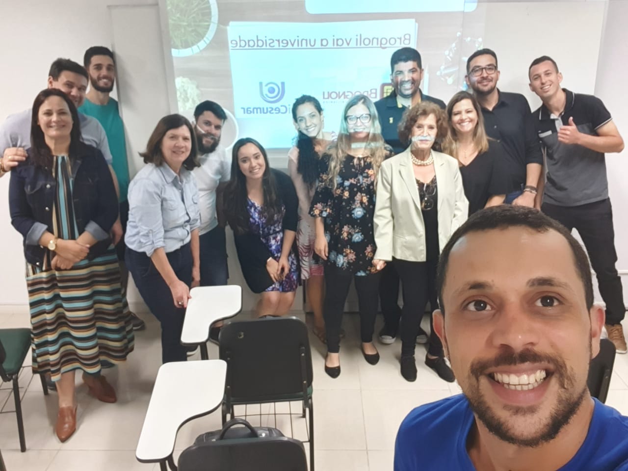 Brognoli participa de Workshop voltado para carreira profissional
