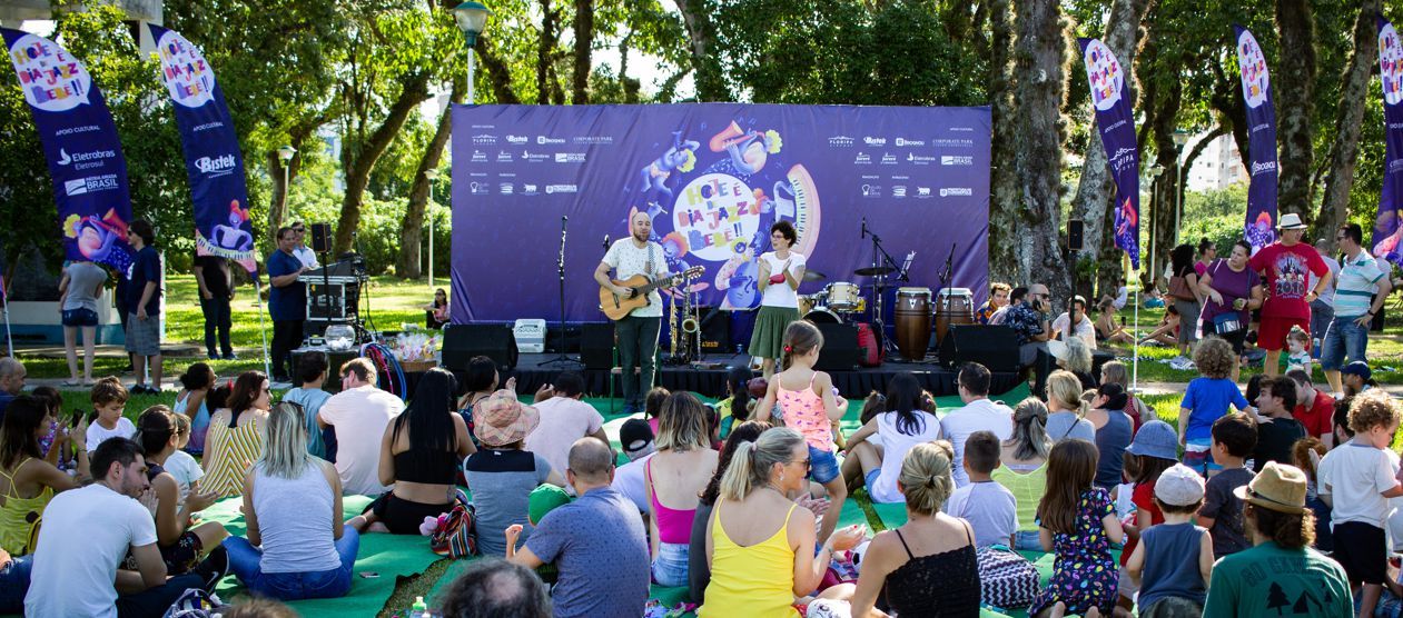 Parque da Luz recebe mais uma edição do Hoje é Dia de Jazz Bebê! no dia 19 de maio