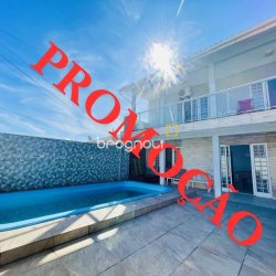 Casa com 350m², 5 quartos (sendo 1 suíte), 4 garagens, no bairro Cachoeira do Bom Jesus em Florianópolis