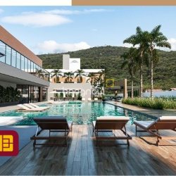 Apartamento com 85m², 2 quartos (sendo 2 suítes), 2 garagens, no bairro Cachoeira do Bom Jesus em Florianópolis