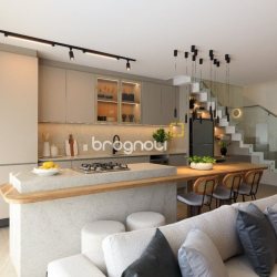 Apartamento com 106m², 2 quartos (sendo 2 suítes), 2 garagens, no bairro João Paulo em Florianópolis