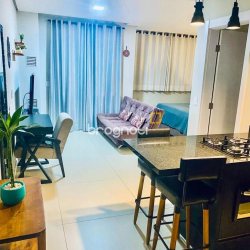 Studio com 39m², 1 quarto, 1 garagem, no bairro Centro em Florianópolis