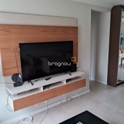 Apartamento com 57m², 2 quartos, 1 garagem, no bairro Carvoeira em Florianópolis