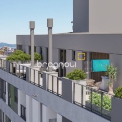 Cobertura com 128m², 2 quartos (sendo 1 suíte), 1 garagem, no bairro Cachoeira do Bom Jesus em Florianópolis