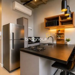 Studio com 34m², 1 quarto, 1 garagem, no bairro Canasvieiras em Florianópolis