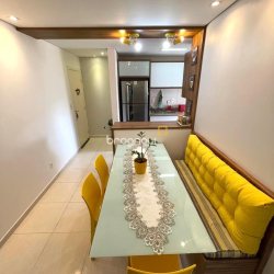 Apartamento com 60m², 2 quartos, 1 garagem, no bairro Sertão do Maruim em São José