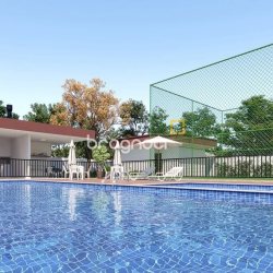Apartamento com 56m², 2 quartos, 1 garagem, no bairro Aririu em Palhoça