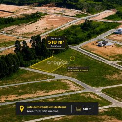 Terreno com 510m², no bairro Areias de Baixo em Governador Celso Ramos