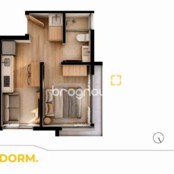 Apartamento com 33m², 1 quarto, no bairro Centro em Florianópolis