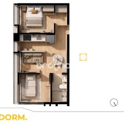Apartamento com 41m², 2 quartos, no bairro Centro em Florianópolis