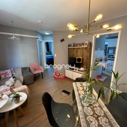 Apartamento com 53m², 2 quartos, 1 garagem, no bairro Ipiranga em São José