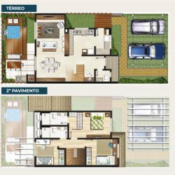 Planta 04 - 3 dorm 101,71m²