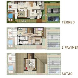 Planta 05 - 3 dorm 197,95m²