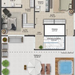 Planta Duplex - Final 01 (2º Pav.)