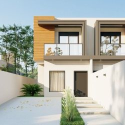 Sobrado Residencial com 110m², 3 quartos, 1 suíte, 2 garagens, no bairro Sertão Do Maruim em São José