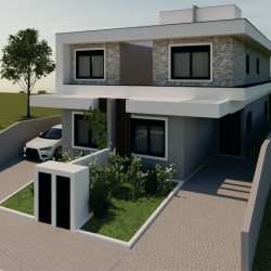 Casa Residencial com 162m², 3 quartos, 3 suítes, 2 garagens, no bairro Campeche em Florianópolis