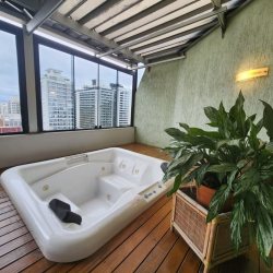 Cobertura com 203m², 3 quartos, 1 suíte, 3 garagens, no bairro Centro em Florianópolis