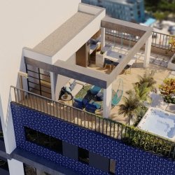 Apartamentos com 51m², 1 quarto, 1 garagem, no bairro Centro em Florianópolis