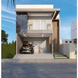 Casa em Condomínio com 179m², 3 quartos, 1 suíte, 2 garagens, no bairro Beira Rio em Biguaçu