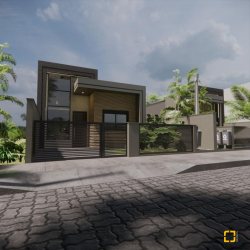 Casa Residencial com 75m², 2 quartos, 1 suíte, 2 garagens, no bairro Ingleses do Rio Vermelho em Florianópolis