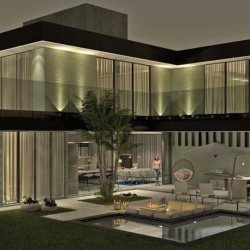 Casa Residencial com 353m², 4 quartos, 4 suítes, 4 garagens, no bairro Vargem Pequena em Florianópolis