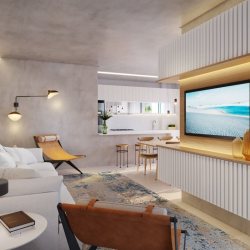 Apartamentos com 84m², 2 quartos (sendo 2 suítes), 1 garagem, no bairro Estreito em Florianópolis