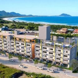 Apartamentos com 37m², 1 quarto, 1 garagem, no bairro barra da lagoa em Florianópolis