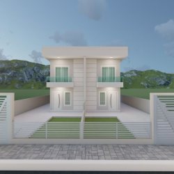 Sobrado Residencial com 107m², 2 quartos, 2 suítes, 1 garagem, no bairro São João Do Rio Vermelho em Florianópolis