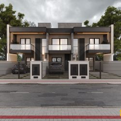 Sobrado Residencial com 81m², 2 quartos, 2 suítes, 1 garagem, no bairro Canasvieiras em Florianópolis