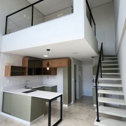 Apartamentos com 51m², 1 quarto (sendo 1 suíte), 1 garagem, no bairro Cacupé em Florianópolis