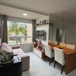 Apartamentos com 46m², 2 quartos, 1 garagem, no bairro Sertão Do Maruim em São José