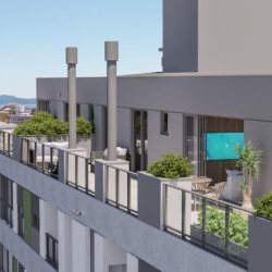 Cobertura com 128m², 2 quartos (sendo 1 suíte), 1 garagem, no bairro Cachoeira Do Bom Jesus em Florianópolis