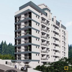 Apartamentos com 64m², 2 quartos, 1 garagem, no bairro Carvoeira em Florianópolis