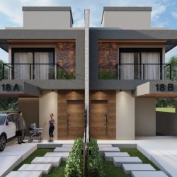 Sobrado Residencial com 133m², 3 quartos, 1 suíte, 2 garagens, no bairro Canasvieiras em Florianópolis